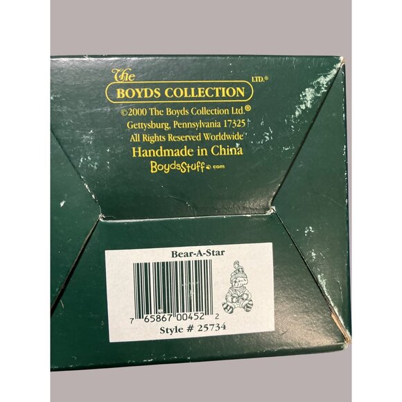 Boyds Collection Bear-A-Star Christmas Ornament - Picture 12 of 14